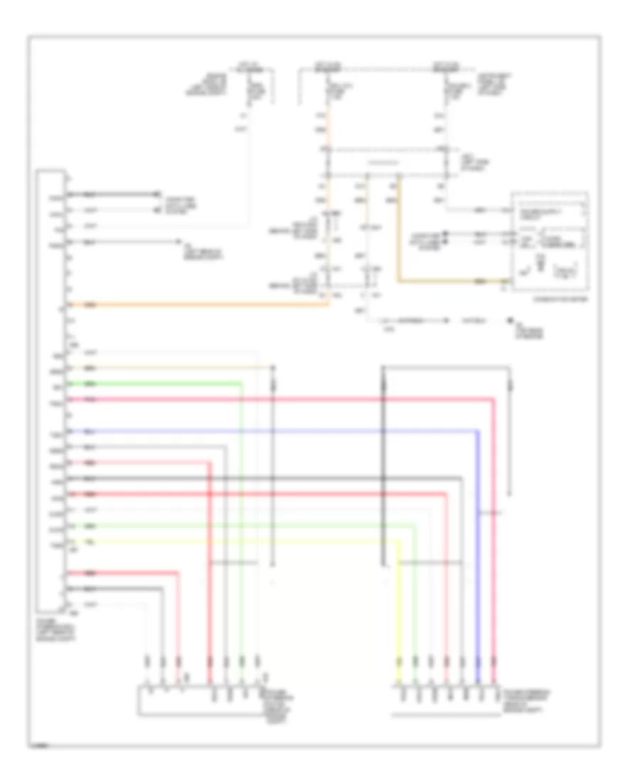 Electronic Power Steering Wiring Diagram for Toyota Camry 2011