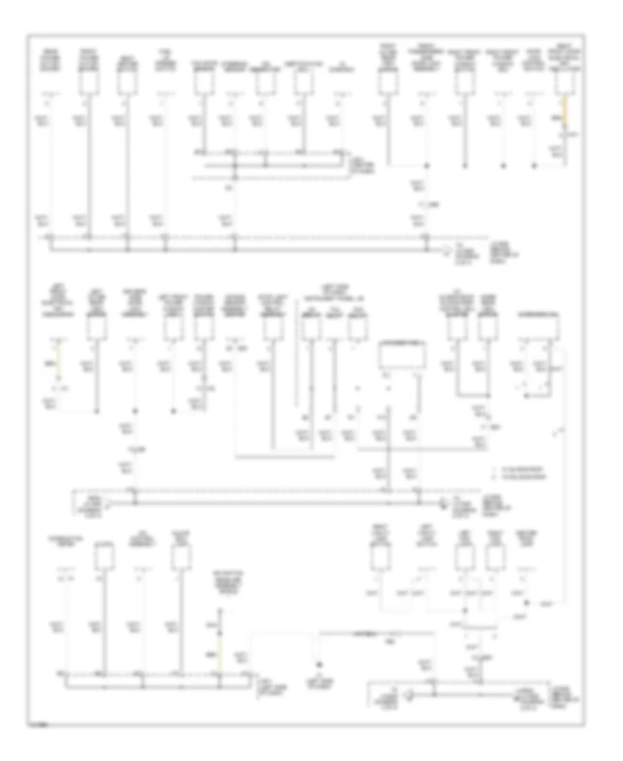 Ground Distribution Wiring Diagram Hybrid 2 of 4 for Toyota Camry 2011