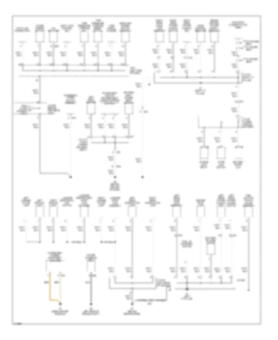 Ground Distribution Wiring Diagram Hybrid 3 of 4 for Toyota Camry 2011