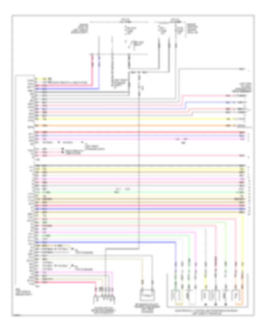 Transmission Wiring Diagram TMC Made 1 of 2 for Toyota Corolla 2011