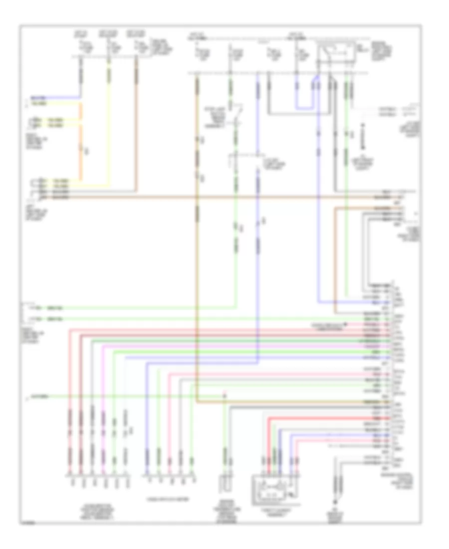 A T Wiring Diagram 2 of 2 for Toyota FJ Cruiser 2011