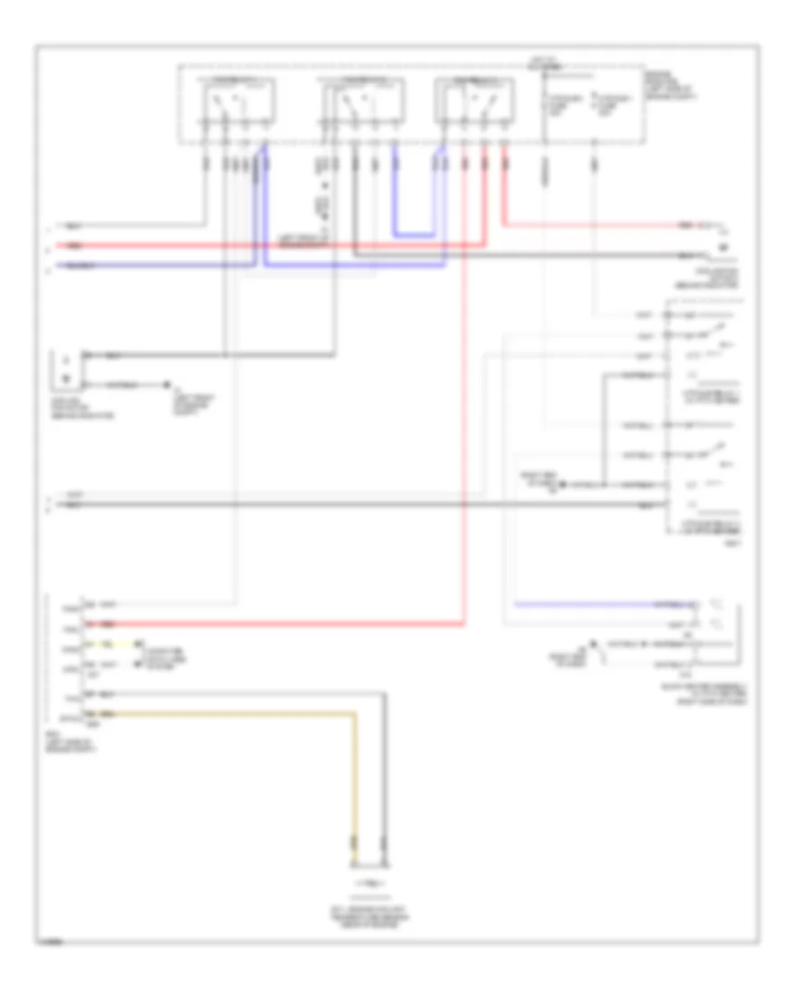 2 4L Manual A C Wiring Diagram 2 of 2 for Toyota Matrix 2011