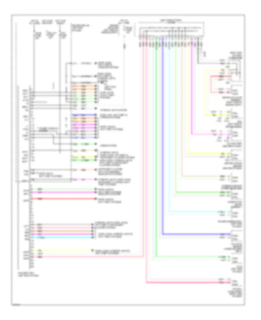 Body Control Modules Wiring Diagram for Toyota Matrix 2011