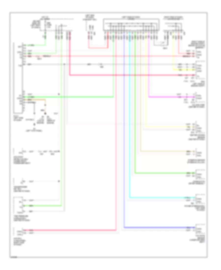 Computer Data Lines Wiring Diagram for Toyota Matrix 2011