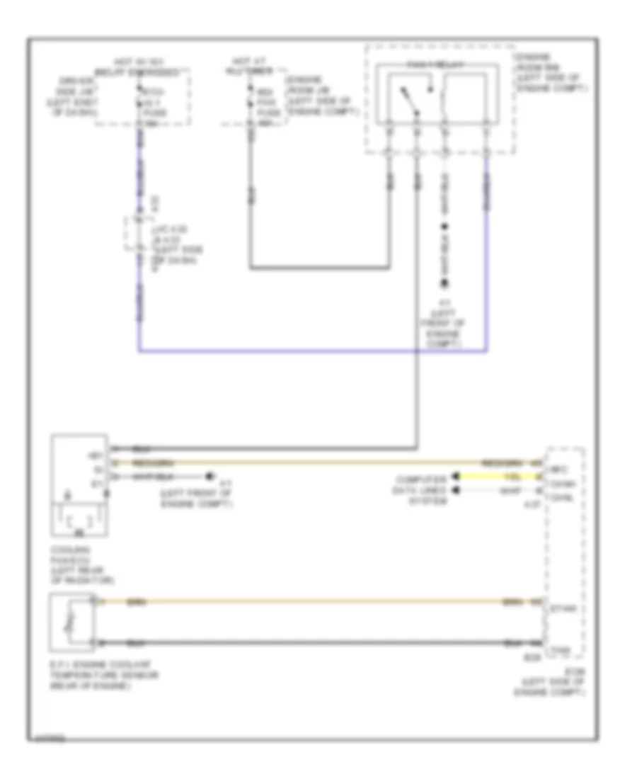 1 8L Cooling Fan Wiring Diagram for Toyota Matrix 2011