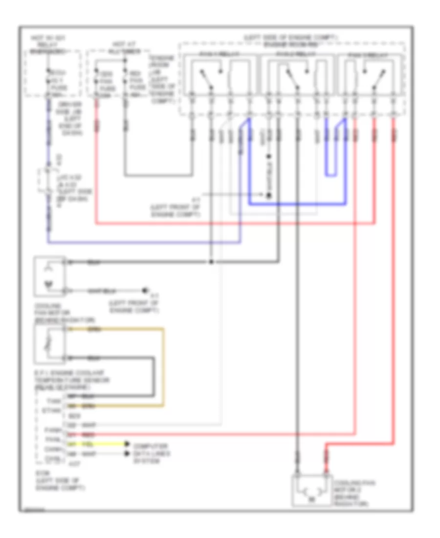 2 4L Cooling Fan Wiring Diagram for Toyota Matrix 2011