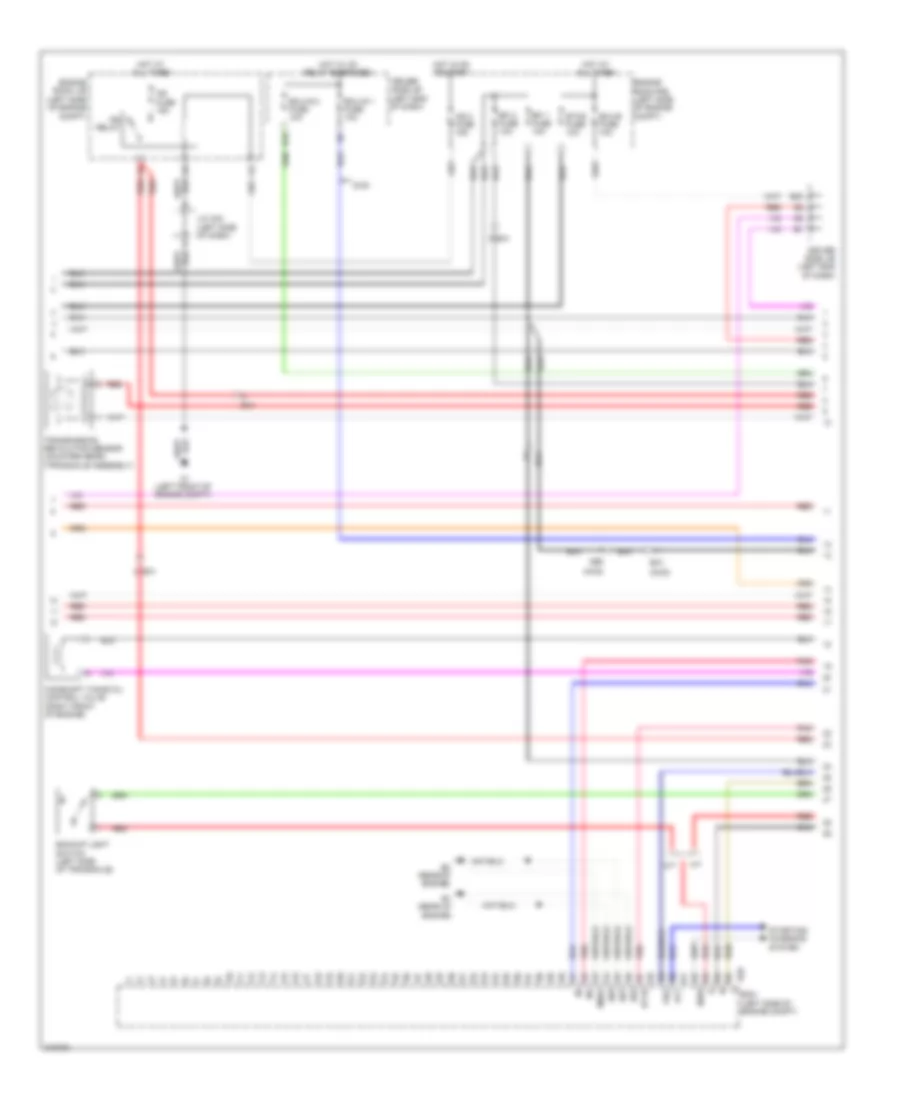 2 4L Engine Performance Wiring Diagram 2 of 4 for Toyota Matrix 2011