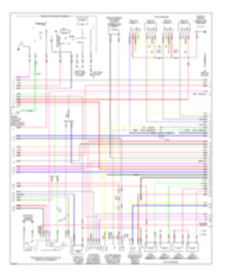 2 4L Engine Performance Wiring Diagram 3 of 4 for Toyota Matrix 2011