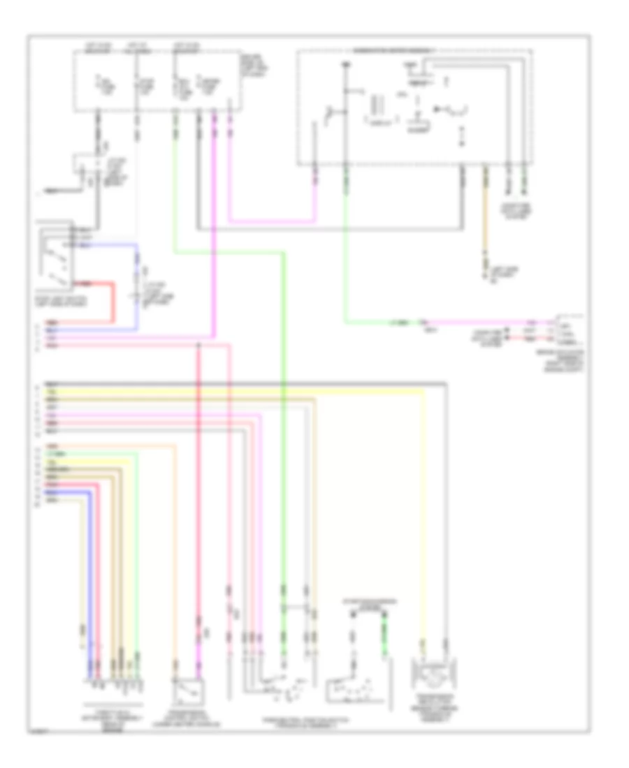 1 8L A T Wiring Diagram 2 of 2 for Toyota Matrix 2011