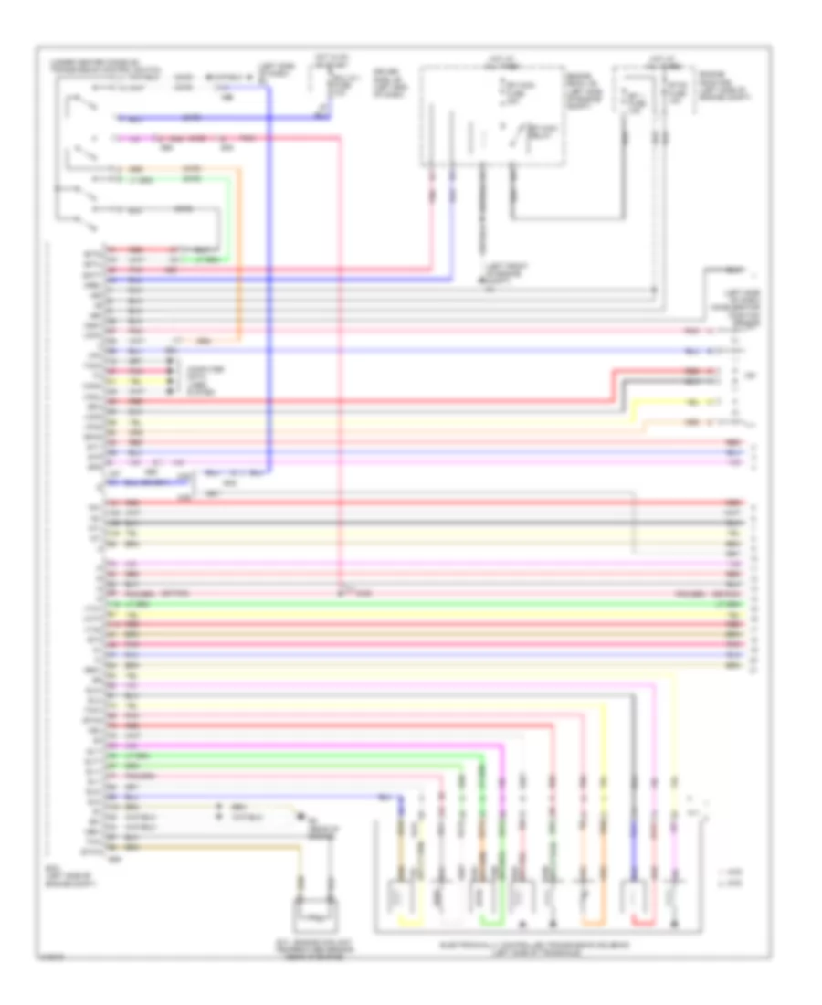2 4L A T Wiring Diagram 1 of 2 for Toyota Matrix 2011