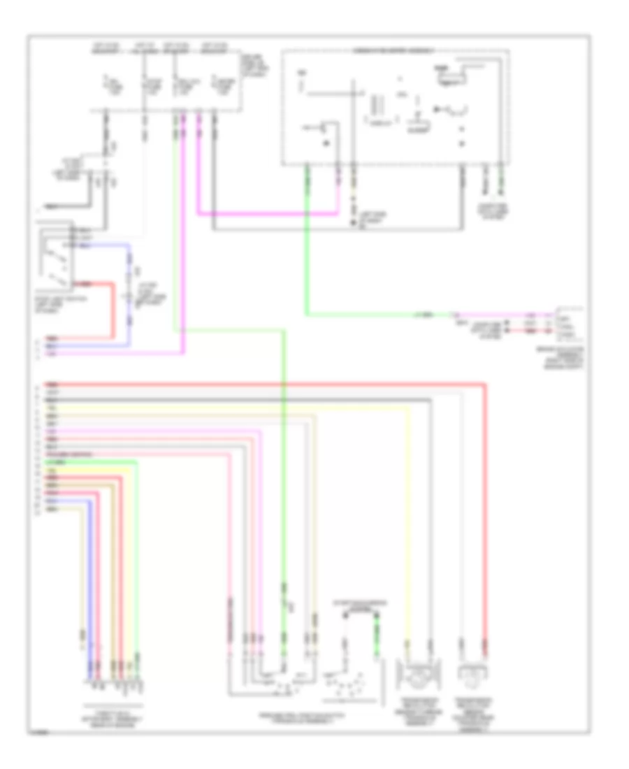 2 4L A T Wiring Diagram 2 of 2 for Toyota Matrix 2011