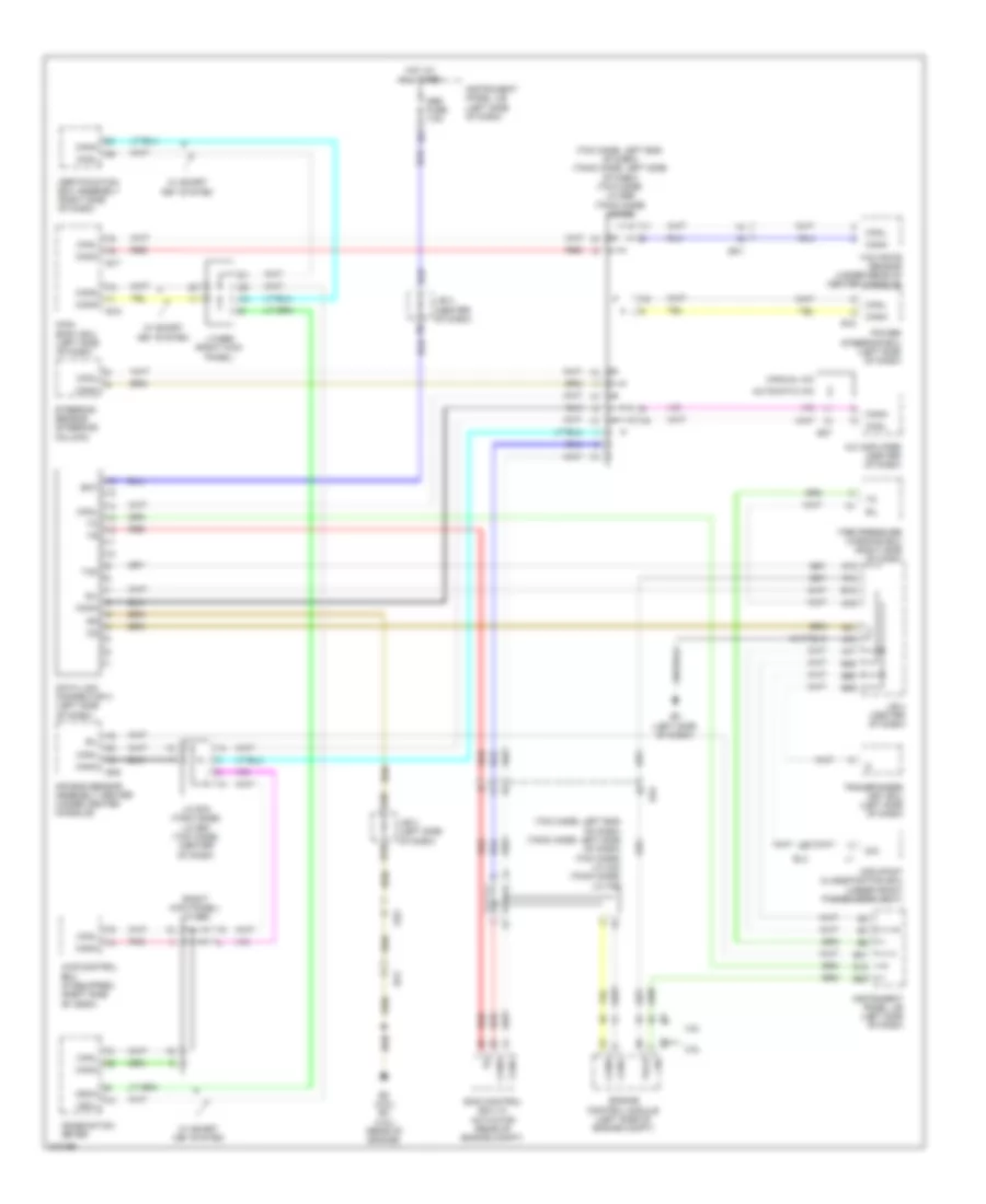 Computer Data Lines Wiring Diagram for Toyota RAV4 Limited 2011