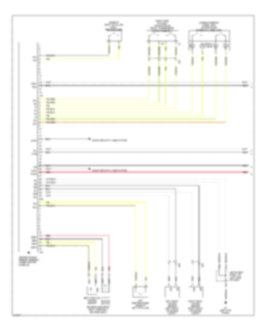 Supplemental Restraints Wiring Diagram without Side Airbag 1 of 2 for Toyota RAV4 Limited 2011