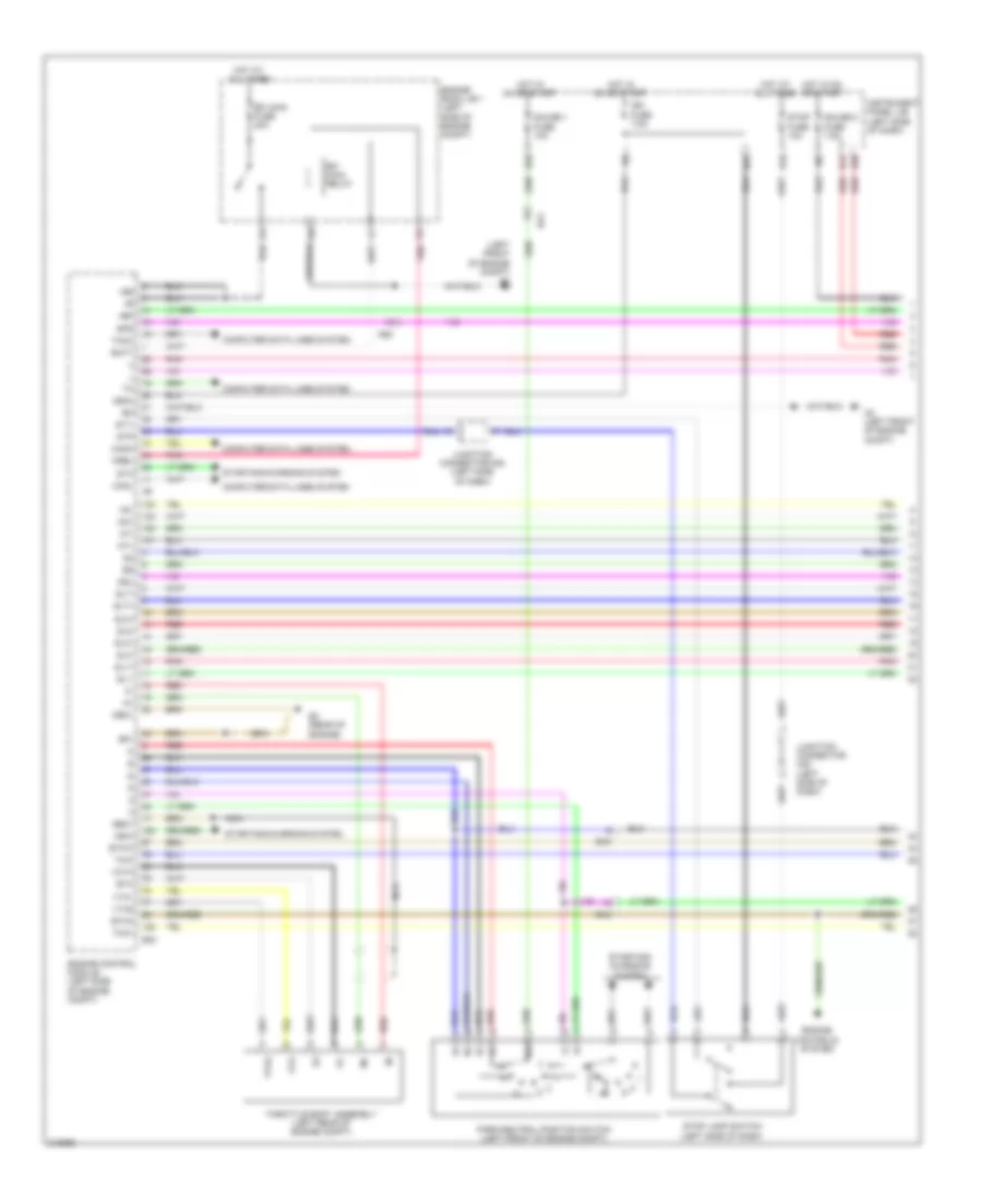 3 5L A T Wiring Diagram 1 of 2 for Toyota RAV4 Limited 2011