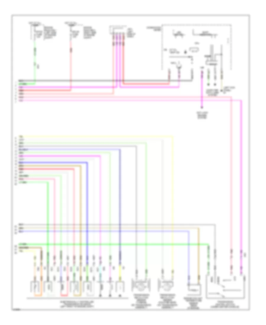 3 5L A T Wiring Diagram 2 of 2 for Toyota RAV4 Limited 2011