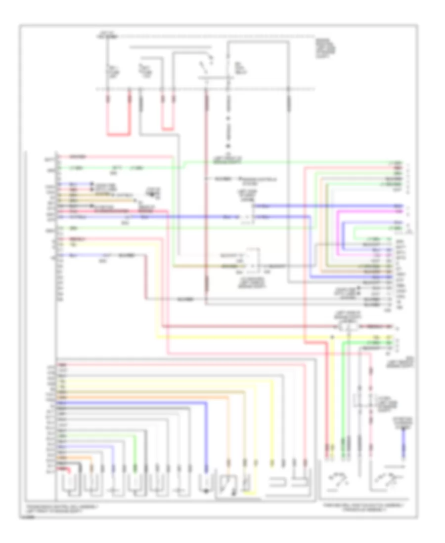 3 5L A T Wiring Diagram 1 of 2 for Toyota Sienna LE 2011