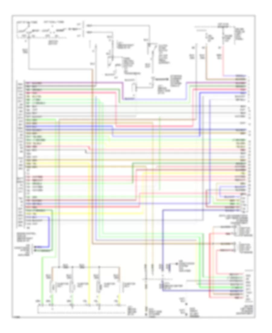 1 5L Engine Performance Wiring Diagrams 1 of 3 for Toyota Tercel DX 1995