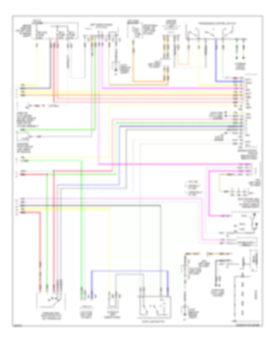 3 5L Transmission Wiring Diagram Except Hybrid 2 of 2 for Toyota Camry SE 2009