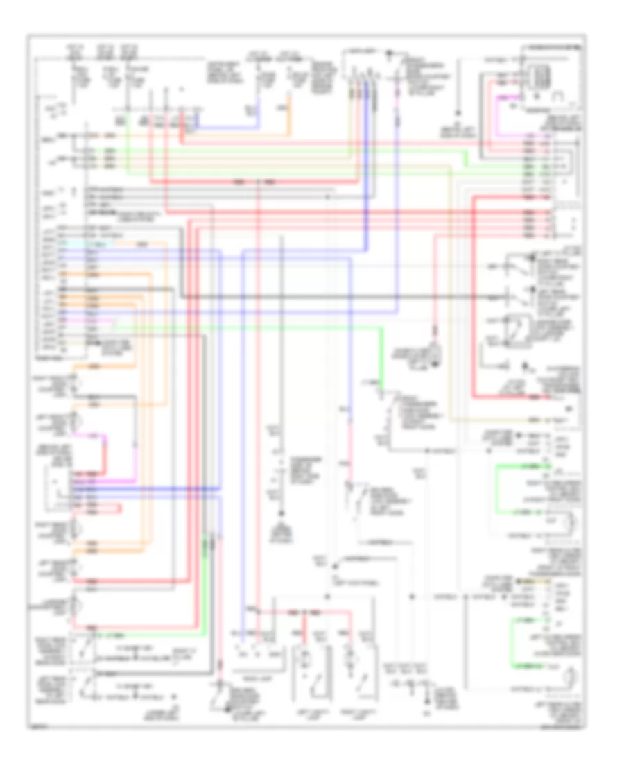 Courtesy Lamps Wiring Diagram for Toyota Avalon Touring 2007