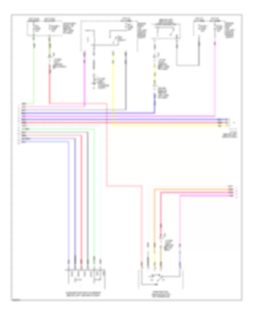 A T Wiring Diagram 2 of 3 for Toyota Avalon Touring 2007