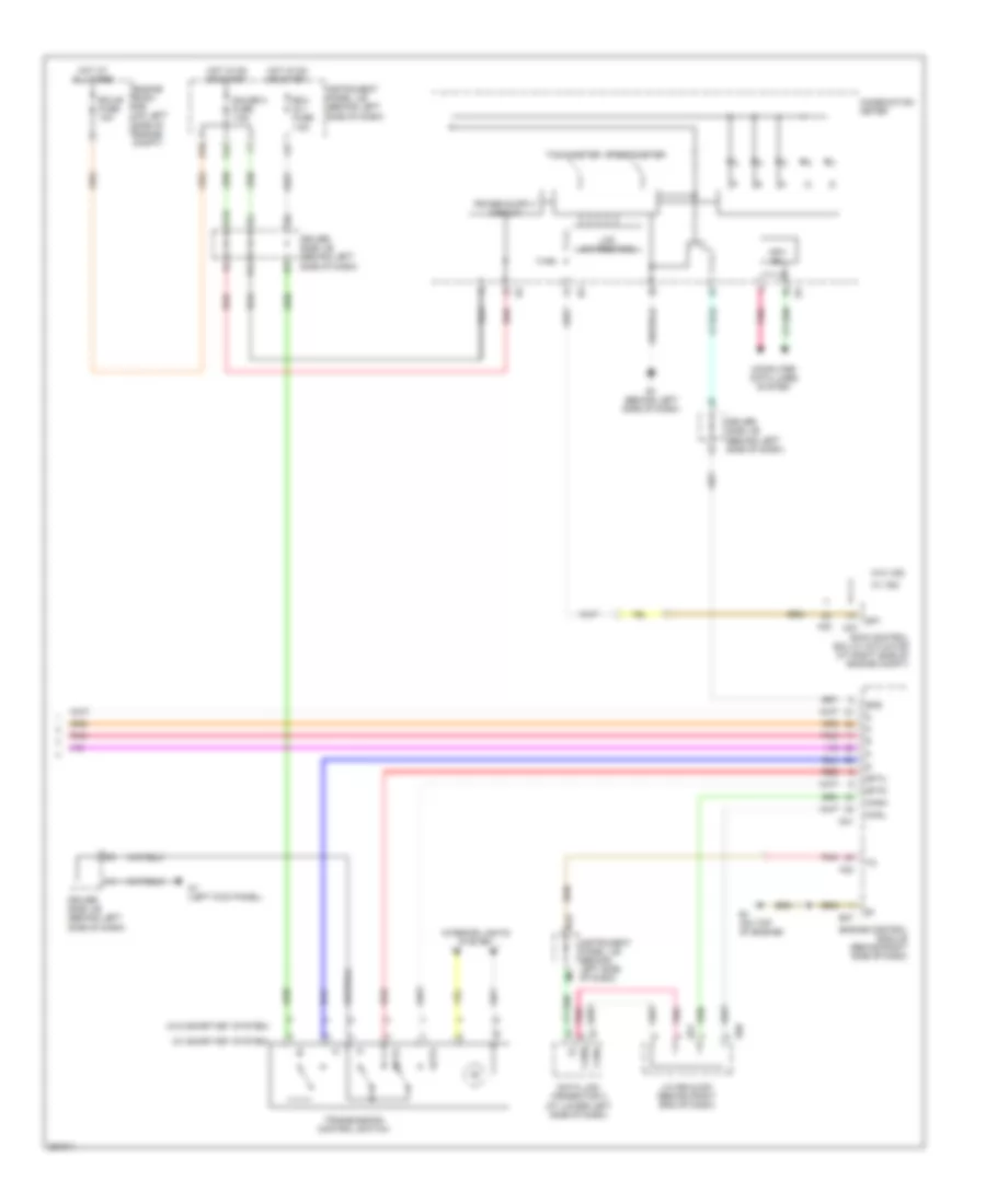 A T Wiring Diagram 3 of 3 for Toyota Avalon Touring 2007