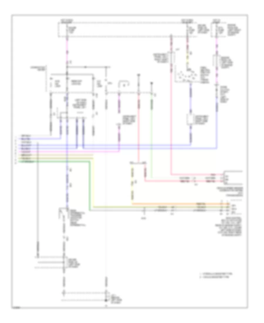 4 0L 4WD Wiring Diagram 2 of 2 for Toyota Tacoma PreRunner 2011