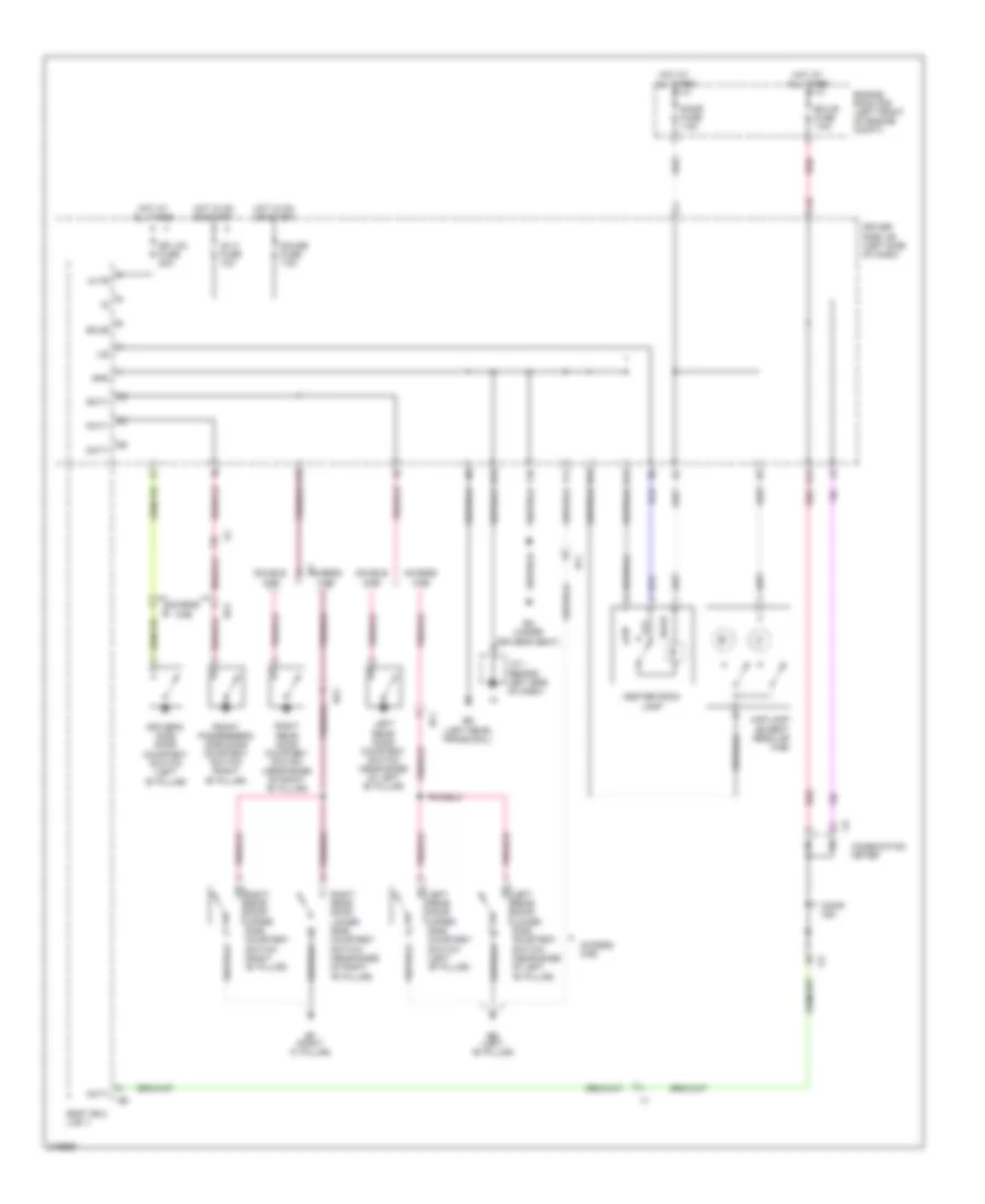 Courtesy Lamps Wiring Diagram for Toyota Tacoma X Runner 2011