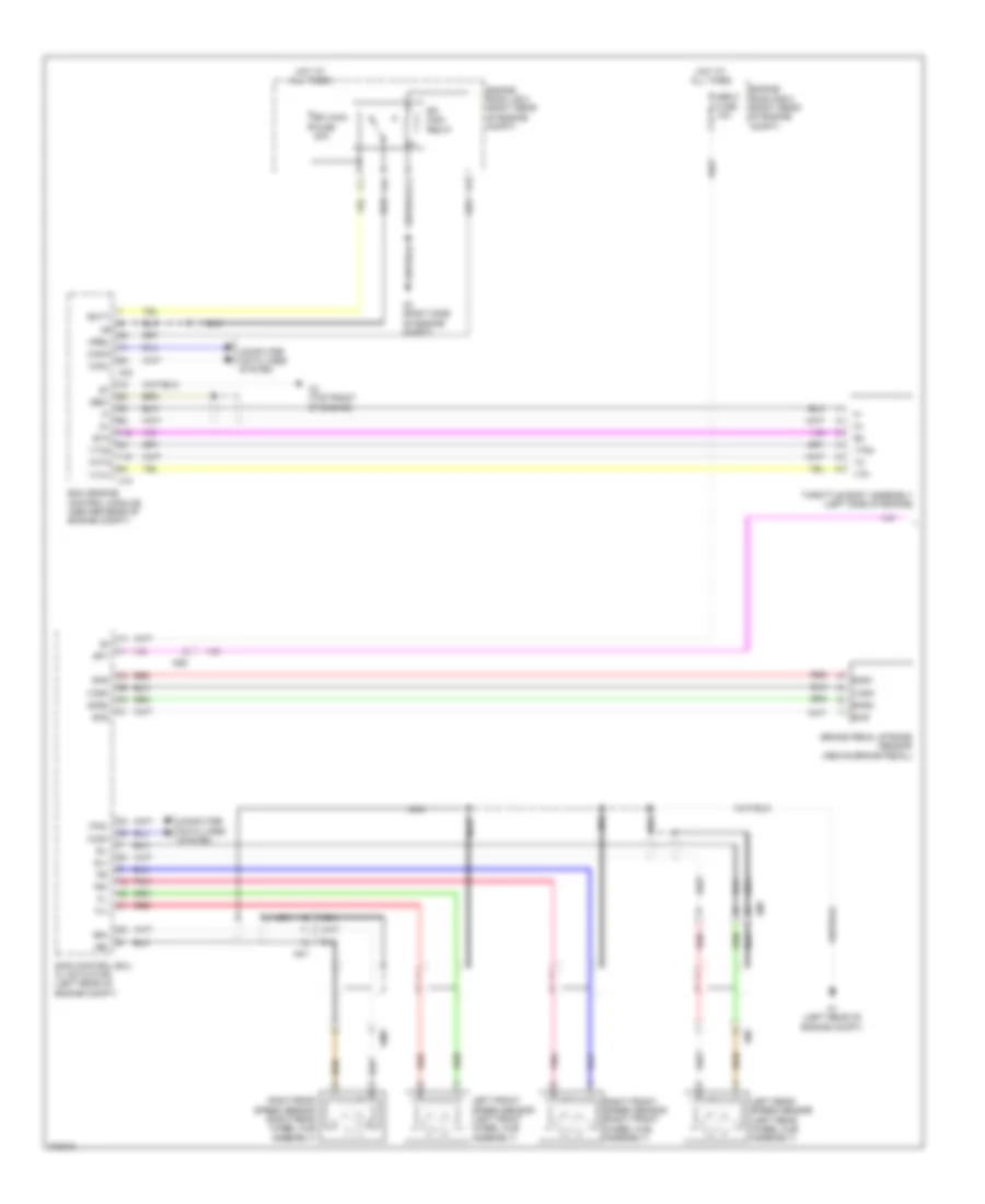 Cruise Control Wiring Diagram 1 of 2 for Toyota Prius C 2014