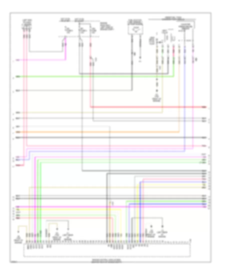 1 5L Engine Controls Wiring Diagram 2 of 6 for Toyota Prius C 2014