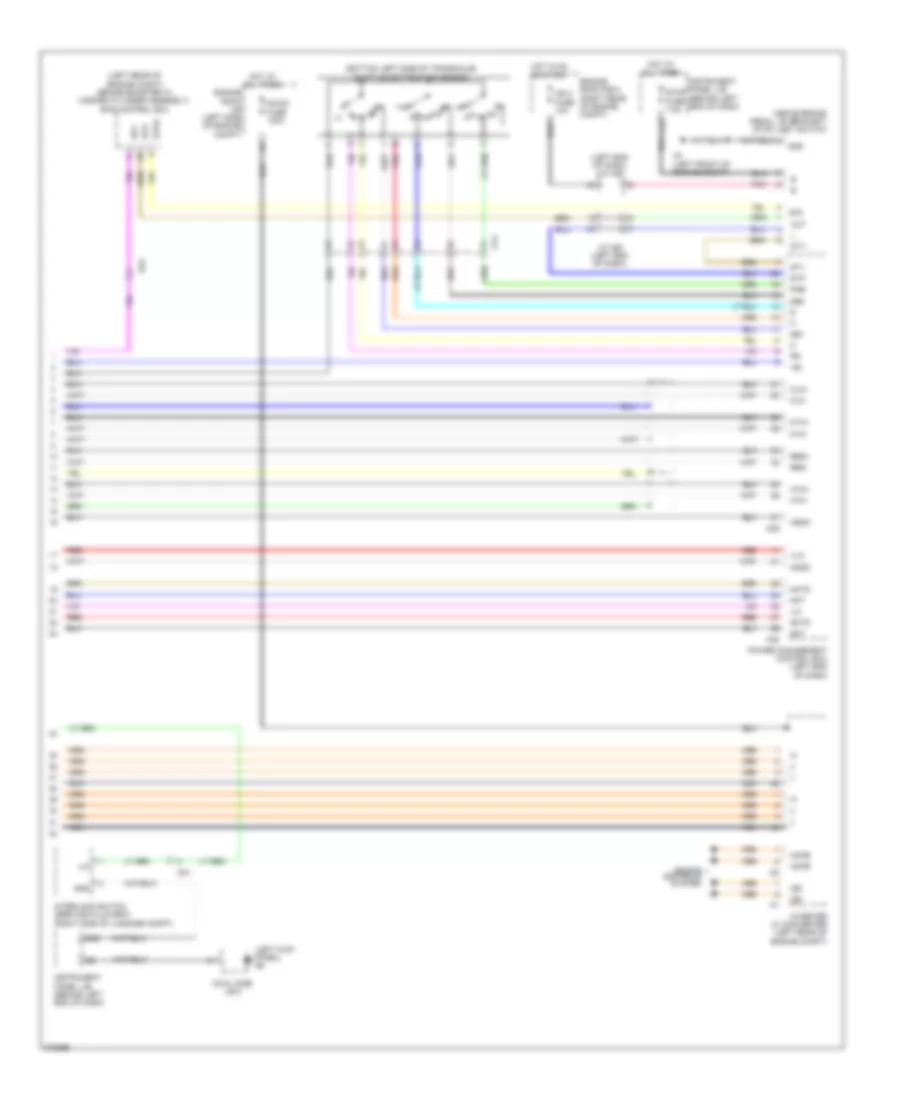 Transmission Wiring Diagram 2 of 2 for Toyota Prius C 2014