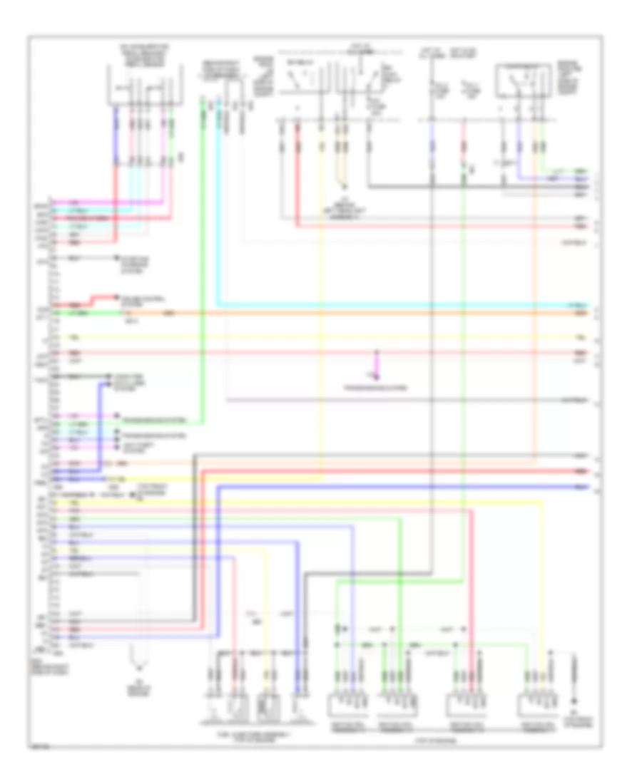 2 7L Engine Performance Wiring Diagram 1 of 5 for Toyota Highlander Hybrid Limited 2012