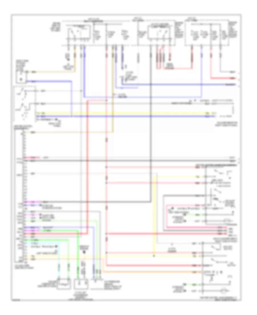 2 4L Manual A C Wiring Diagram 1 of 2 for Toyota Matrix S 2010