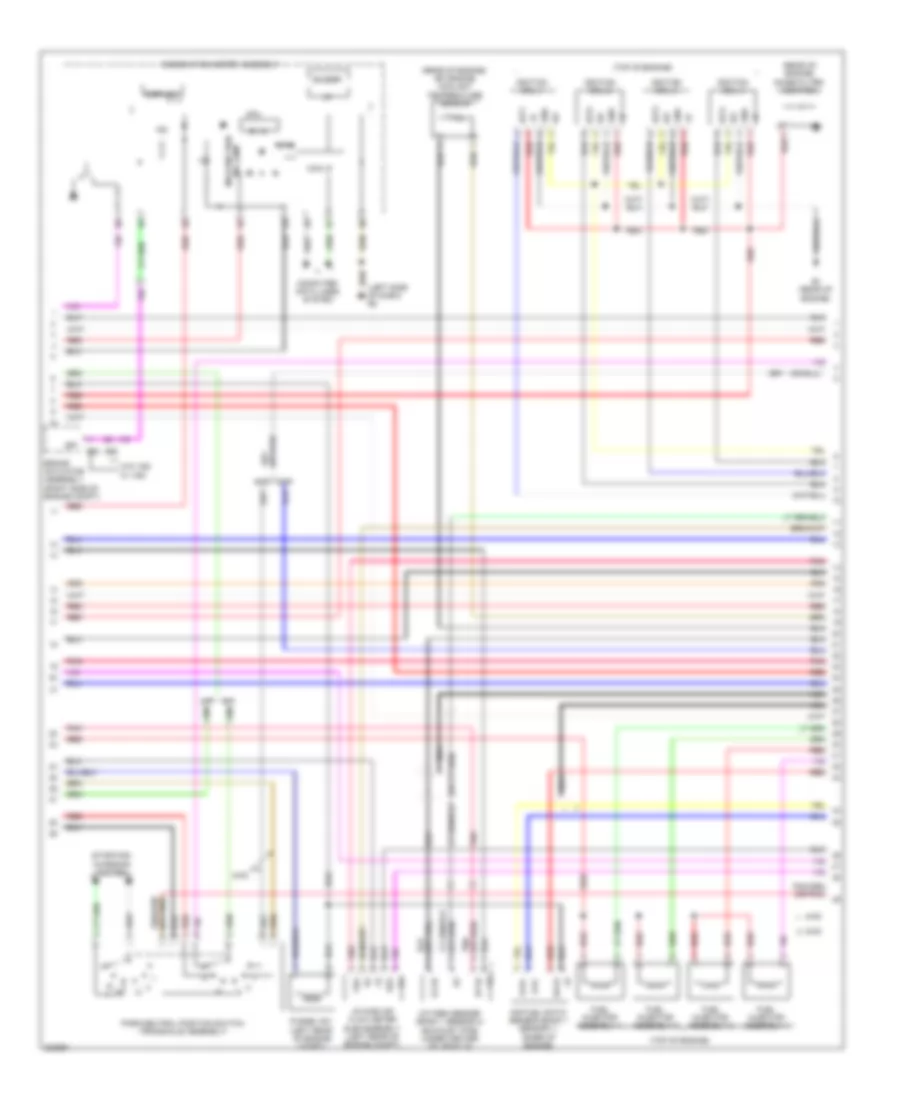 2 4L Engine Performance Wiring Diagram 3 of 4 for Toyota Matrix S 2010
