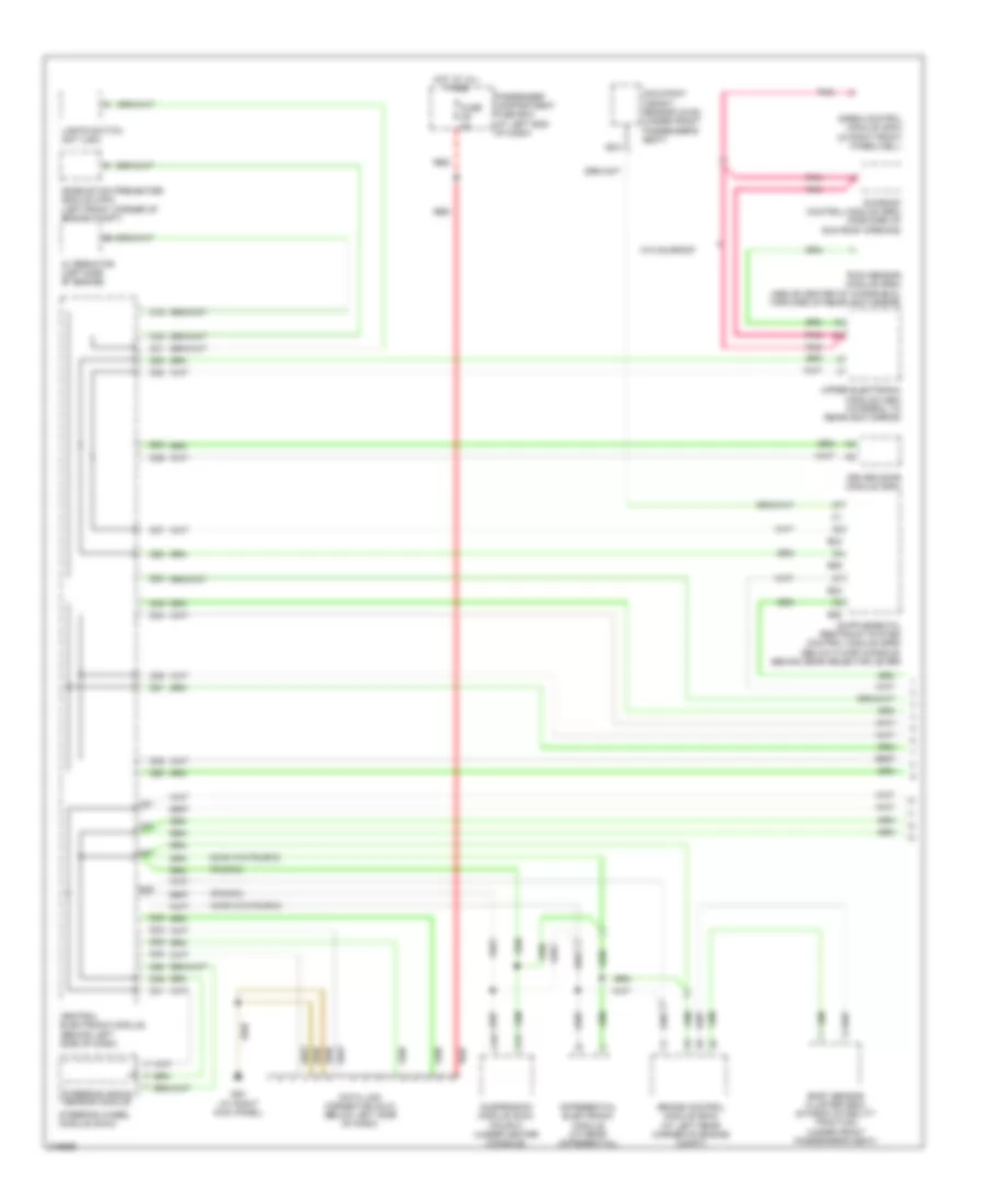 Computer Data Lines Wiring Diagram 1 of 2 for Volvo V70 R 2006