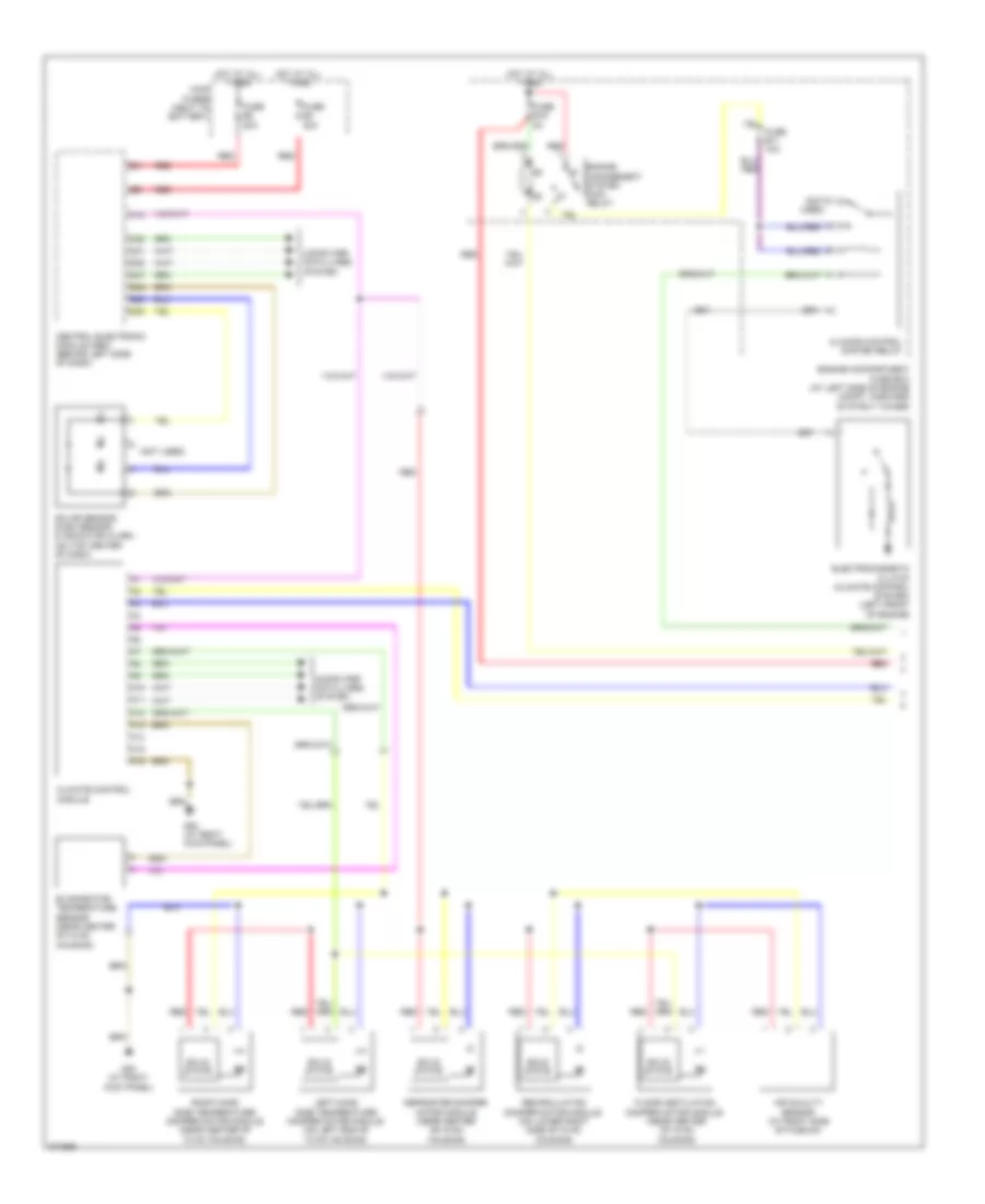 2 5L Turbo Automatic A C Wiring Diagram 1 of 2 for Volvo V70 R 2007