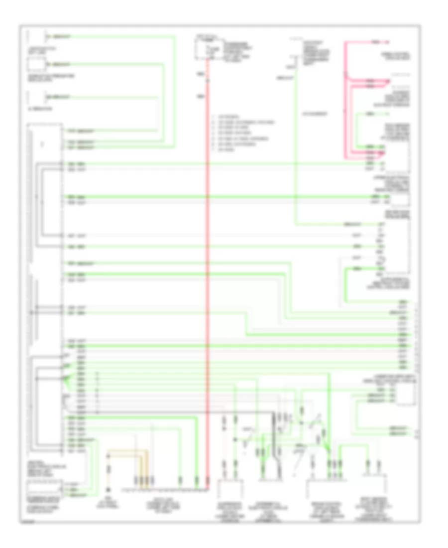 Computer Data Lines Wiring Diagram 1 of 2 for Volvo V70 R 2007