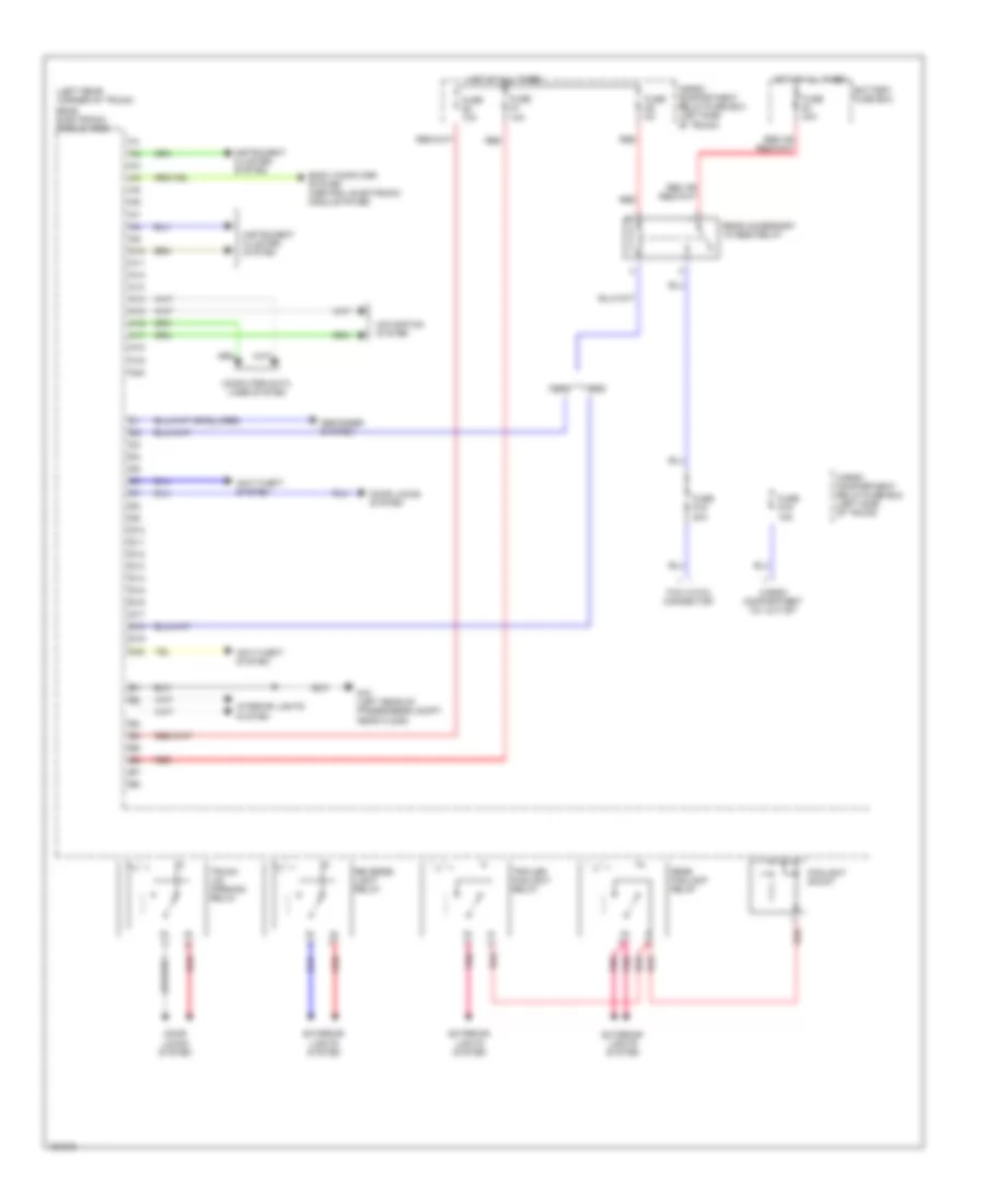 Rear Electronic Module Wiring Diagram 1 of 2 for Volvo S60 T 5 2003