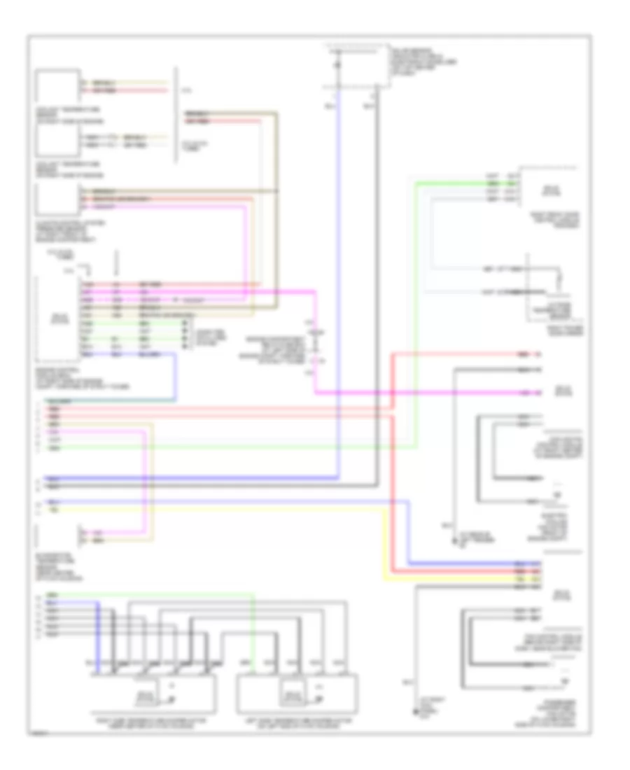 Automatic A C Wiring Diagram 2 of 2 for Volvo V70 R 2004