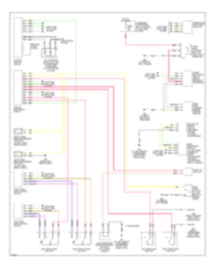 Forced Entry Wiring Diagram for Volvo V70 R 2004