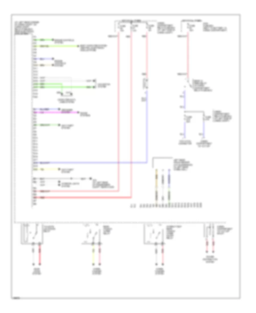 Rear Electronic Module Wiring Diagram 1 of 2 for Volvo V70 R 2004
