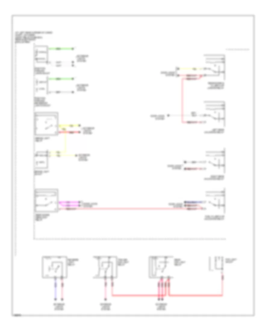Rear Electronic Module Wiring Diagram 2 of 2 for Volvo V70 R 2004