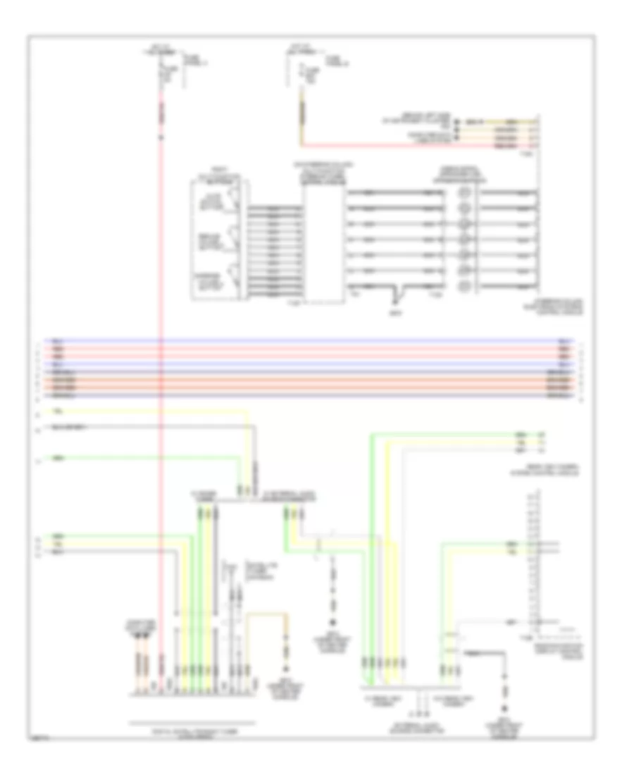 Radio Navigation Wiring Diagram RNS2 with 10 Channel 2 of 3 for Volkswagen Touareg 2008