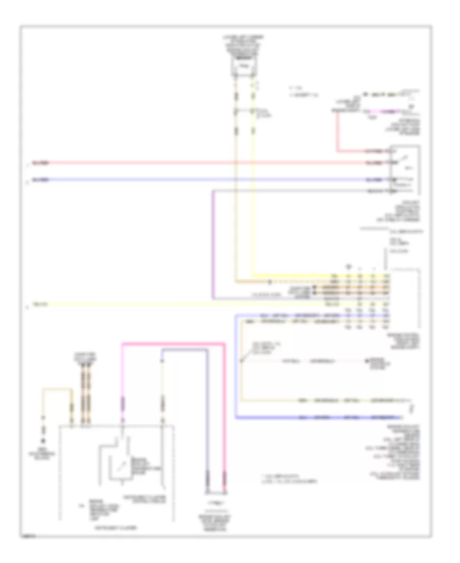 Automatic A C Wiring Diagram 4 of 4 for Volkswagen Jetta Hybrid SE 2013