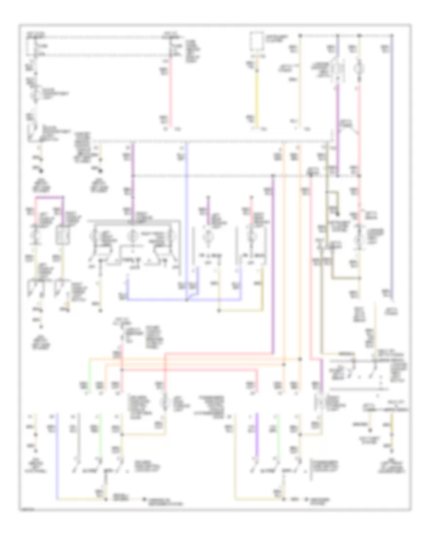 Courtesy Lamps Wiring Diagram for Volkswagen Golf GL 2003